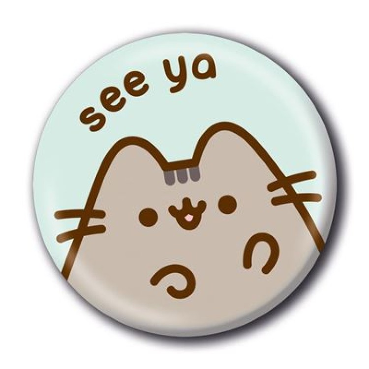 Pusheen See Ya 25mm Badge