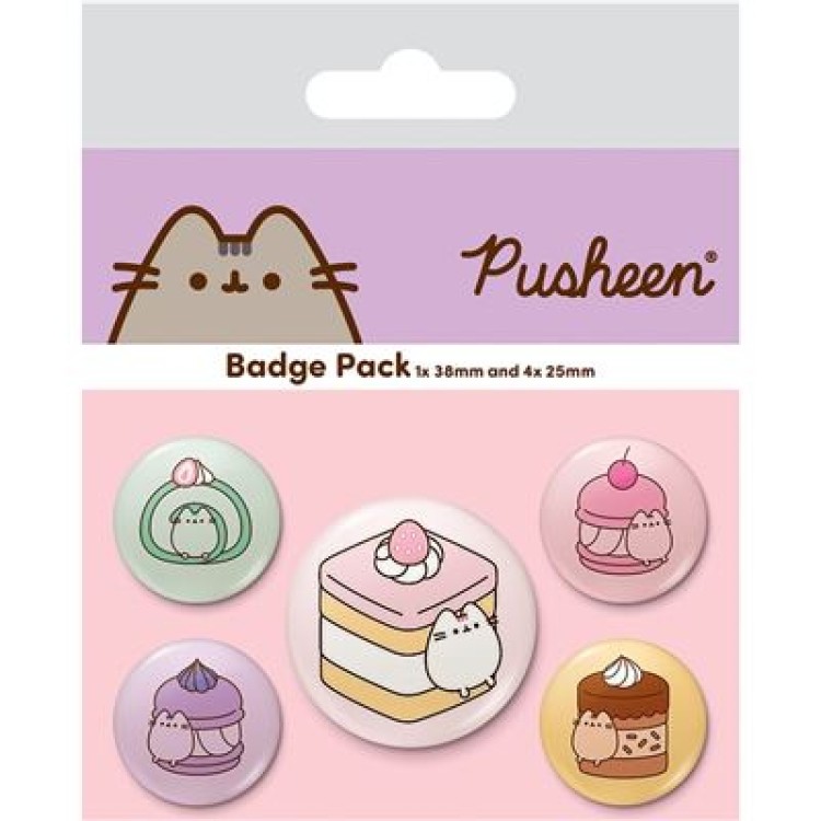 Pusheen Sweets Badge Pack