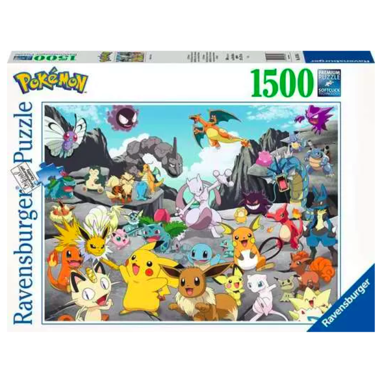 Ravensburger Pokemon Classics Jigsaw Puzzle 1500 Pieces