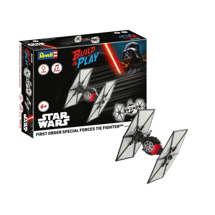 Revell Star Wars Build & Play First Order Special Forces Tie Fighter Light and Sound
