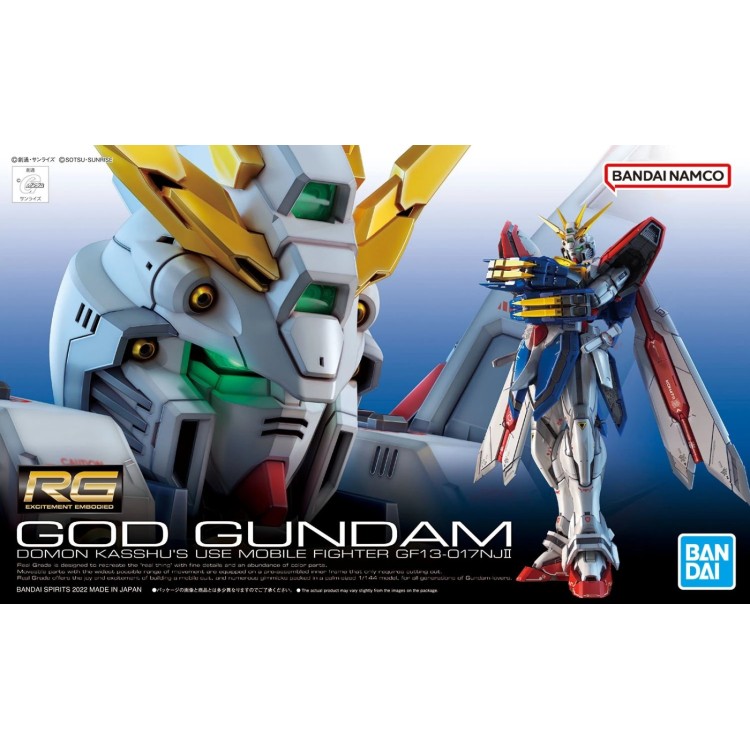Gunpla RG 1/144 God Gundam