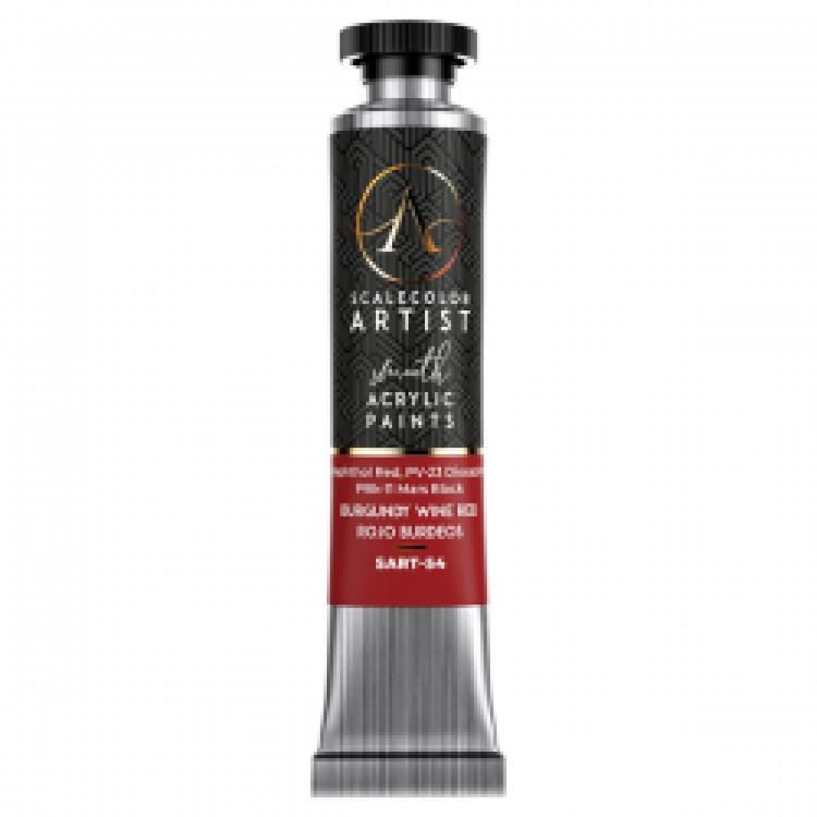 Scalecolor Artist SART-54 Burgundy Wine Red
