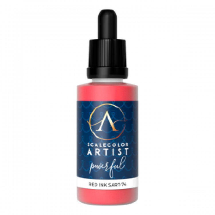 Scalecolor Artist SART-74 Red Ink