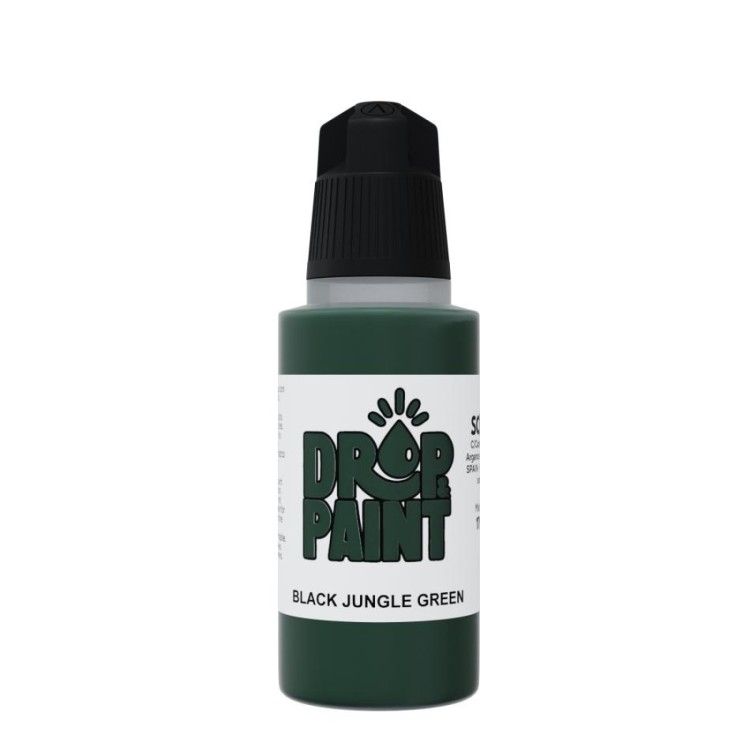 Scalecolor Drop And Paint SDP-74 Black Jungle Green