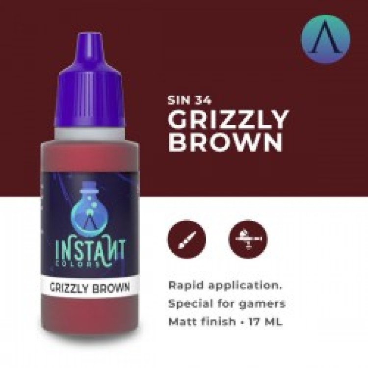 Scalecolor Instant Colors SIN-34 Grizzly Brown