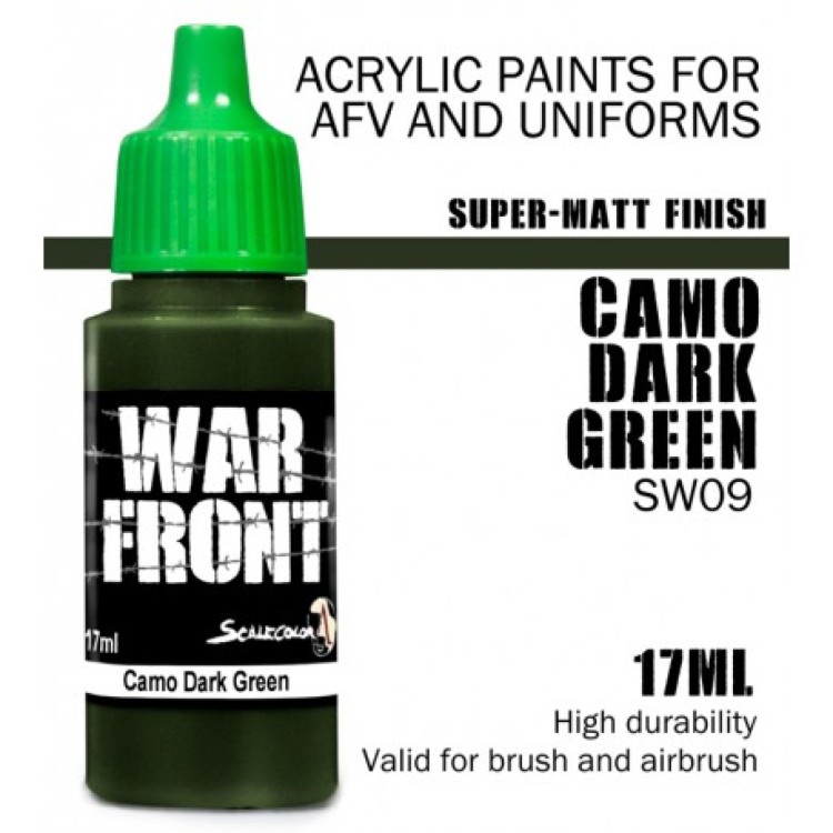 Scalecolor Warfront SW-09 Camo Dark Green