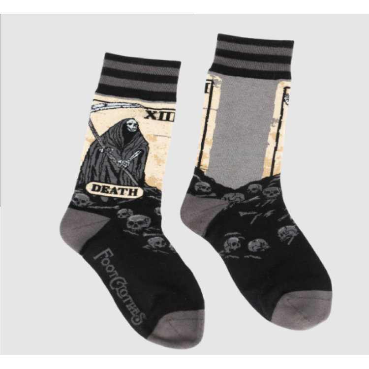Socktopus Death Tarot Card Socks