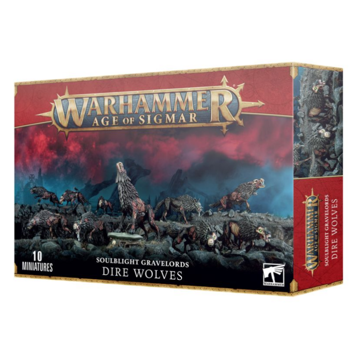 Soulblight Gravelords Dire Wolves