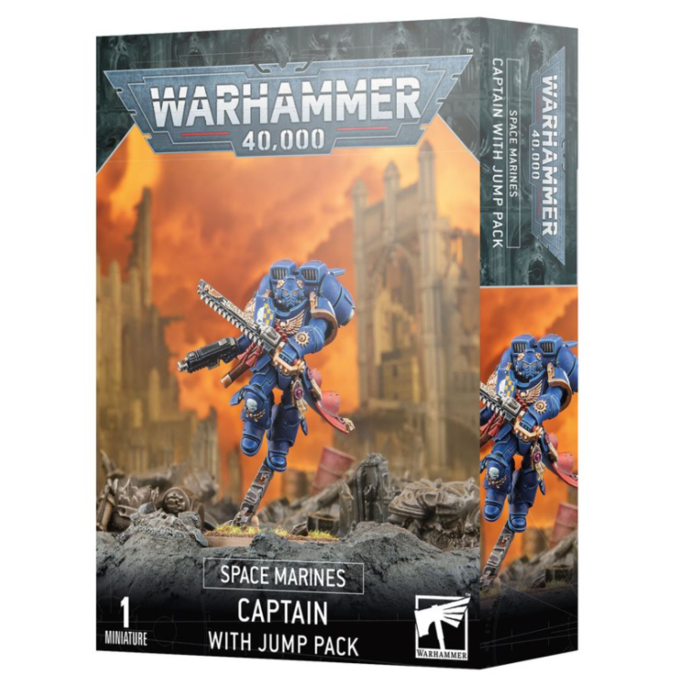 Space Marines Captain With Jump Pack