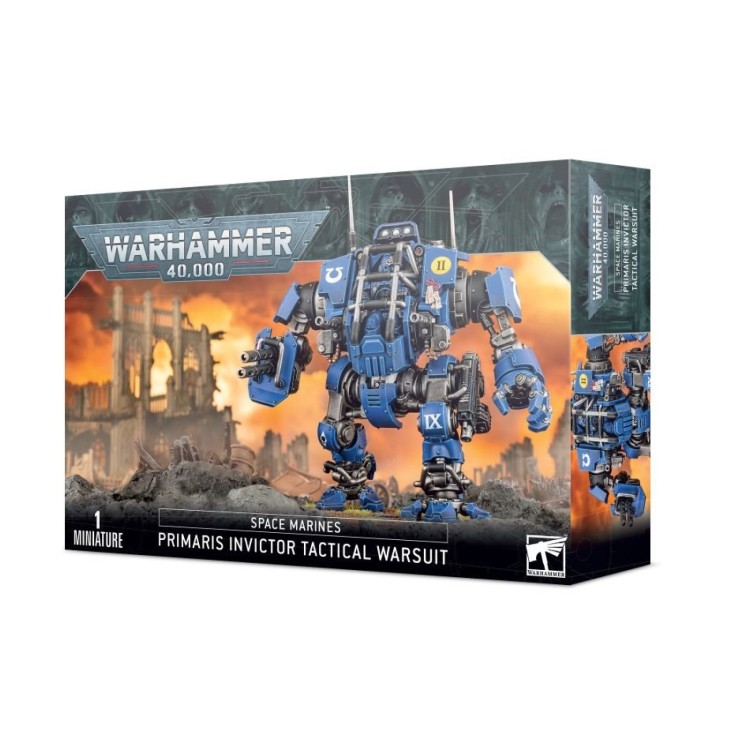 Space Marines Primaris Invictor Tactical Warsuit