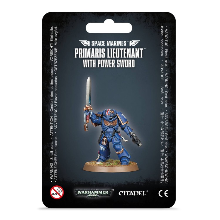 Space Marines Primaris Lieutenant With Power Sword