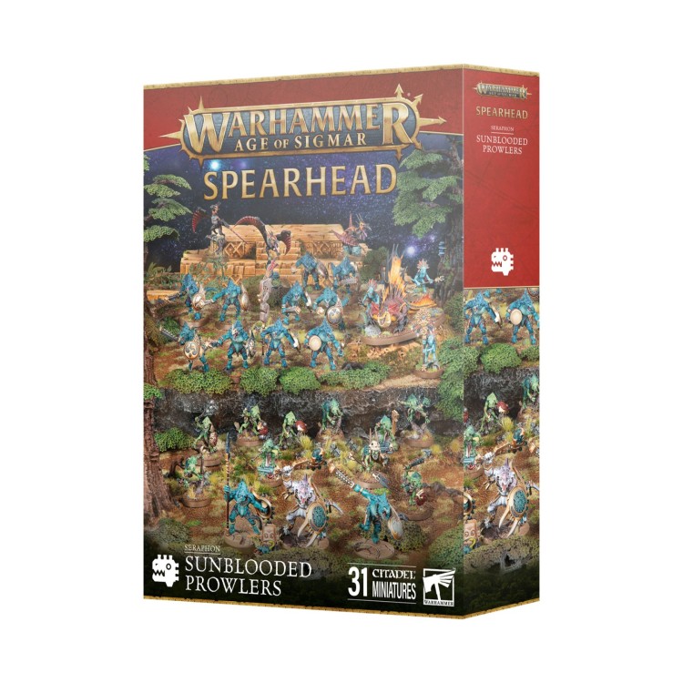 Spearhead Seraphon Sunblooded Prowlers