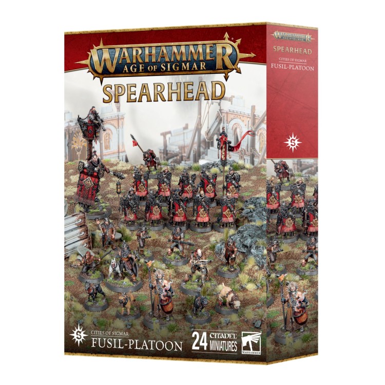Spearhead cities Of Sigmar Fusil-Platoon
