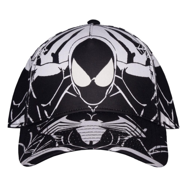 Marvel Spider-Man Baseball Cap Black & White All-over-Print
