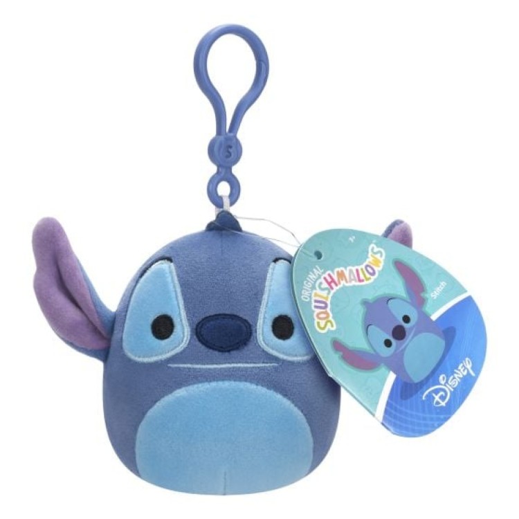 Squishmallows 3.5in Disney Clip On Plush Stitch