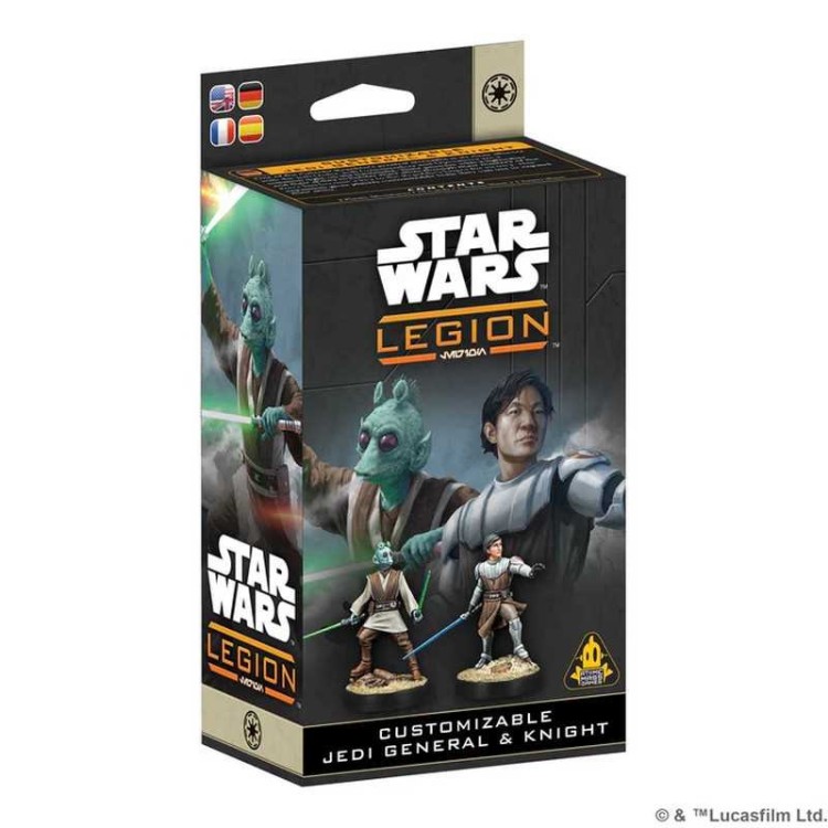 Star Wars Legion Customizable Jedi General And Knight