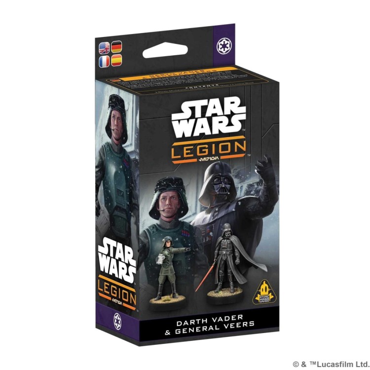 Star Wars Legion Darth Vader and General Veers Character Expansion