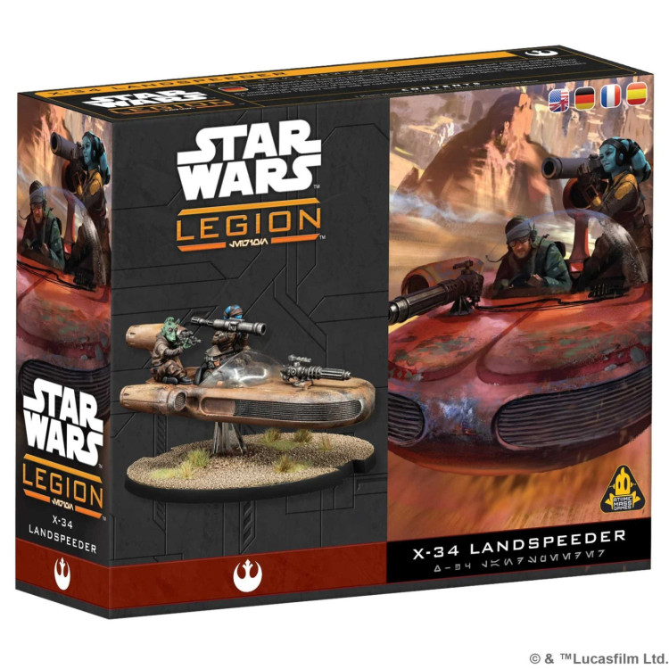 Star Wars Legion X-34 Landspeeder