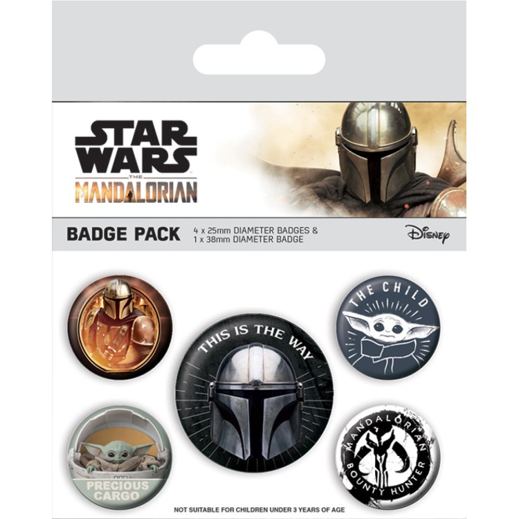 Star Wars Mandalorian This Is The Way Badge Pack