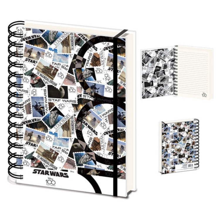 Star Wars Stamps A5 Wiro Notebook