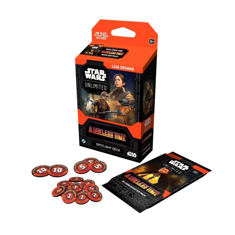 Star Wars Unlimited A Lawless Time Spotlight Deck Leia Organa