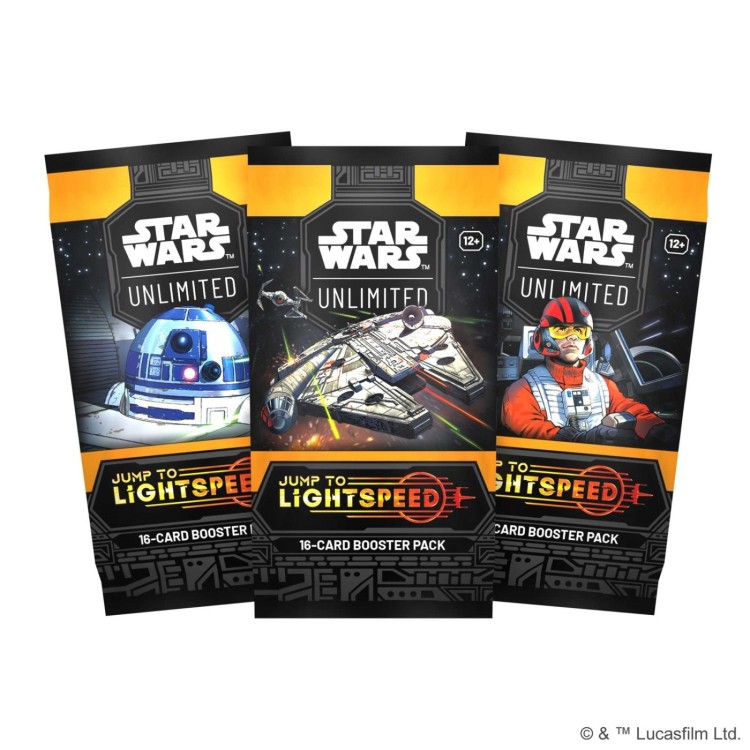 Star Wars Unlimited Jump to Lightspeed Booster Pack
