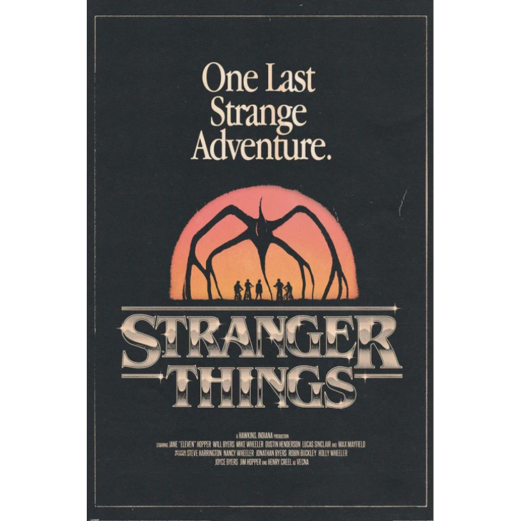Stranger Things 5 The Mind Flayer Maxi Poster