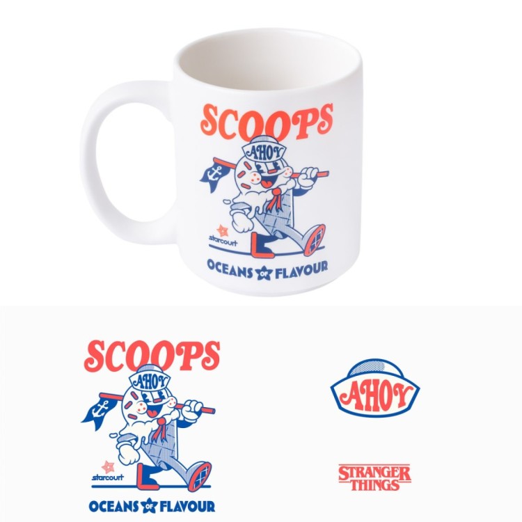 Stranger Things Scoops Ahoy Mug