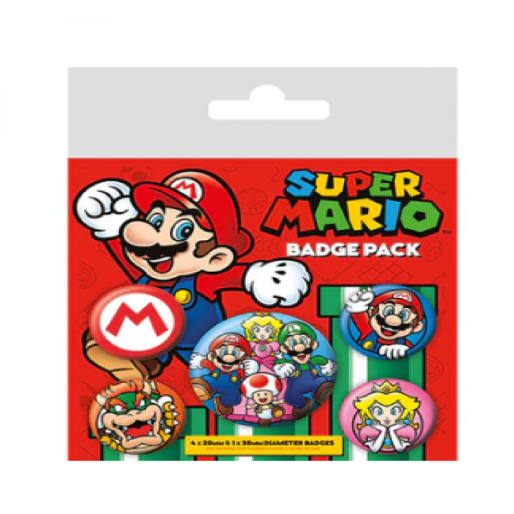 Super Mario Badge Pack