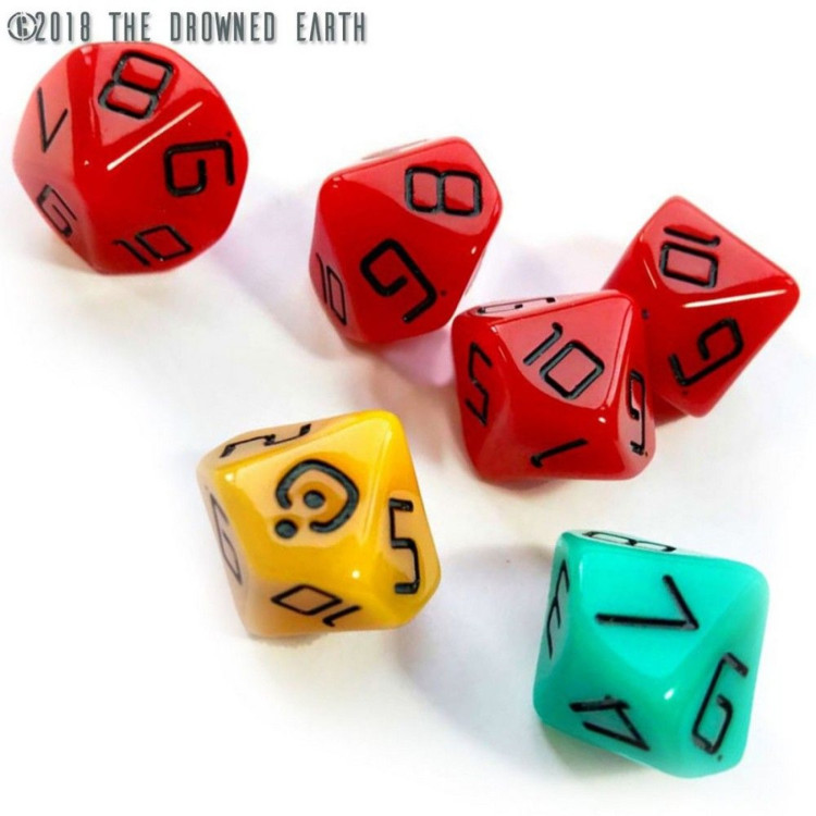 The Drowned Earth Official Dice