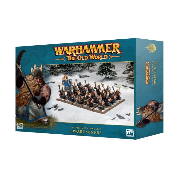 The Old World Dwarfen Mountain Holds Dwarf Miners