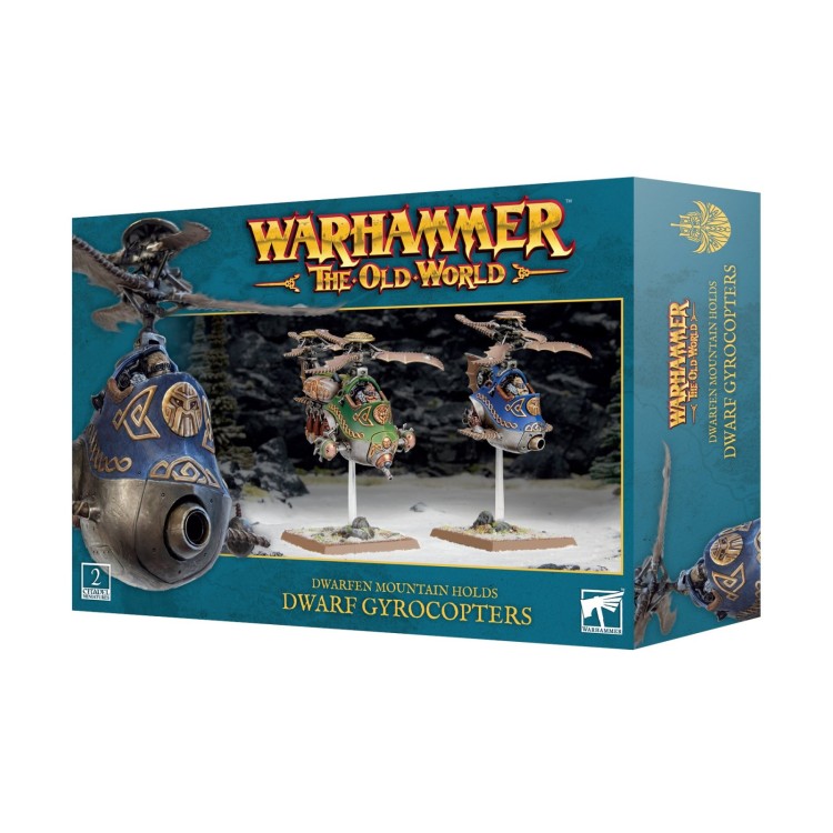 The Old World Dwarfen Mountain Holds Gyrocopters & Gyrobombers 