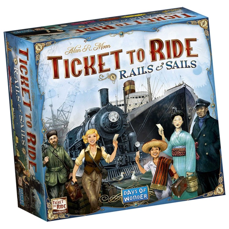 Ticket To Ride Rails And Sails