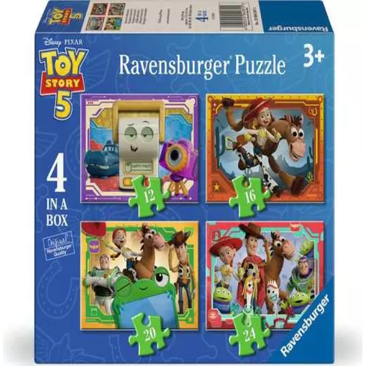 Toy Story 5 Always Connected 4 In A Box Jigsaw Puzzle