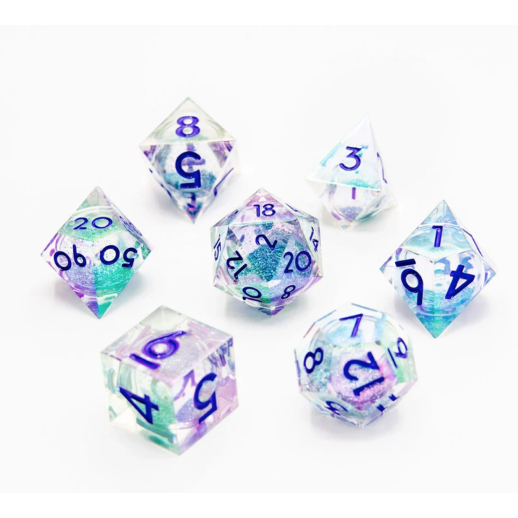 TTD Ethereal Flux Liquid Core Dice 7 Piece Set