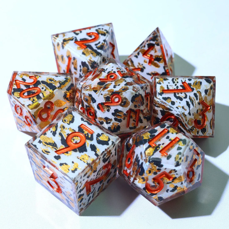 TTD Snowscale Art Core Dice 7 Piece Set