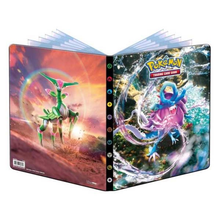 Ultra Pro 9 Pocket Portfolio Binder Pokemon Scarlet & Violet 5 Temporal Forces
