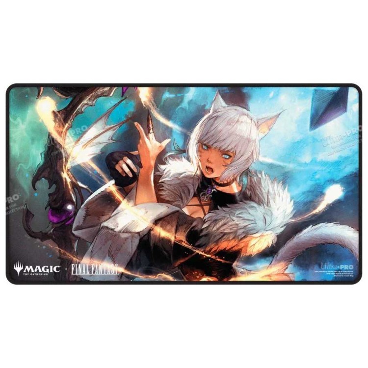 Ultra Pro MTG Final Fantasy Black Stitched Playmat Premium Z