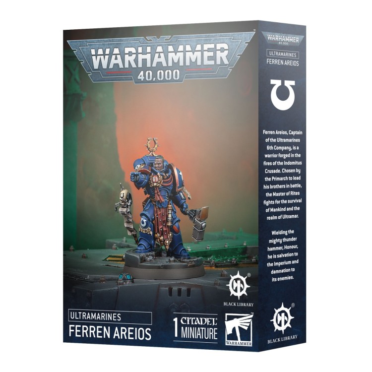 Space Marines Ultramarines Ferren Areios