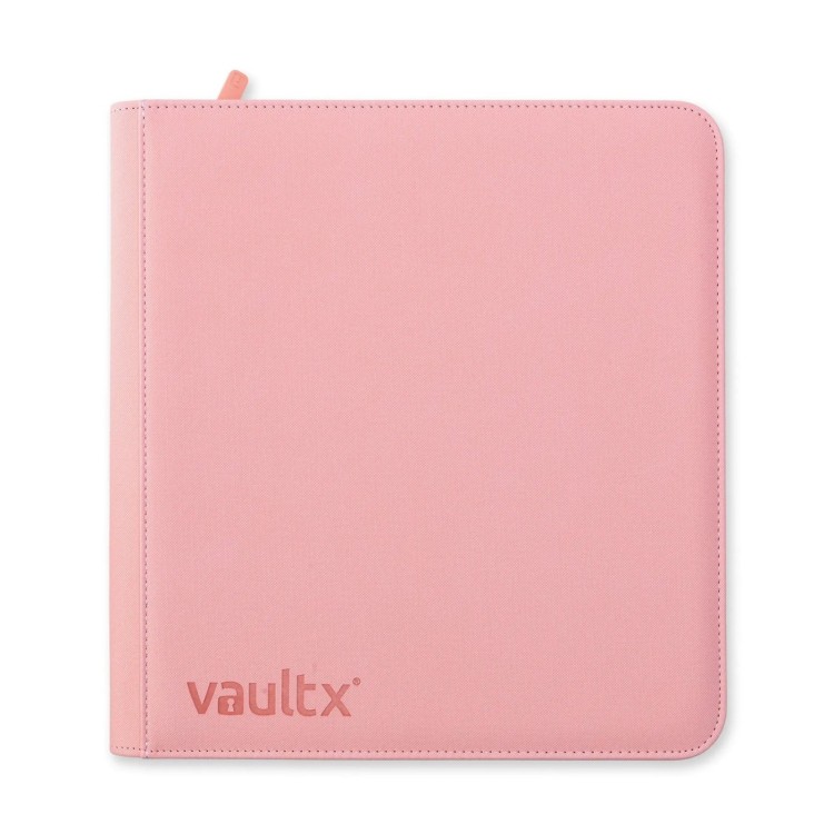 Vault X 12 Pocket Zip Binder Just Pink