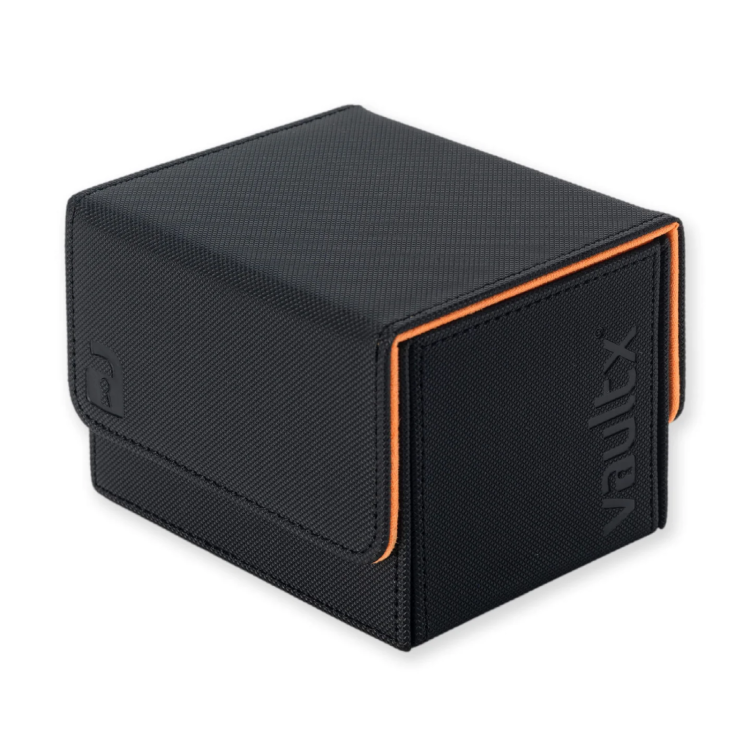 Vault X Exo Tec Sideloading Deck Box 100 Black And Orange