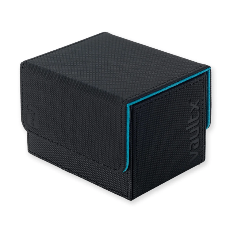 Vault X Exo Tec Sideloading Deck Box 100 Black And Blue