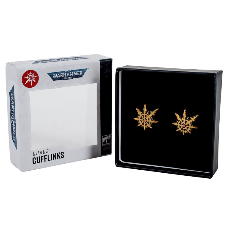 Warhammer 40000 Chaos Cufflinks