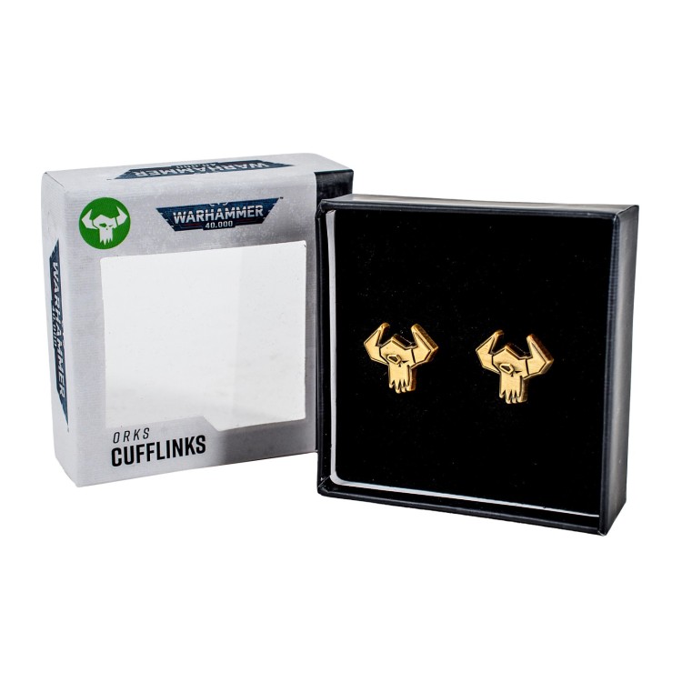 Warhammer 40000 Orks Cufflinks