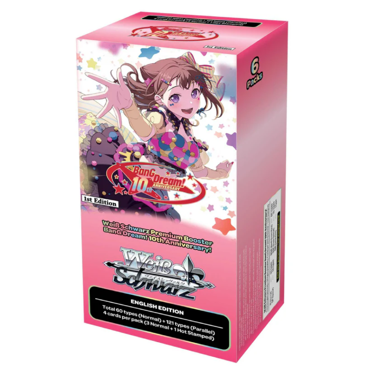 Weiß Schwarz Premium Booster Bang Dream 10th Anniversary