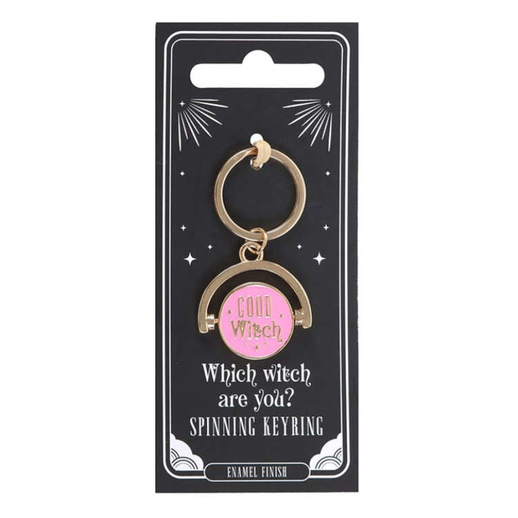 Which Witch Are You Spinning Keychain