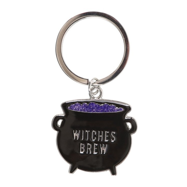 Witches Brew Cauldron Keychain