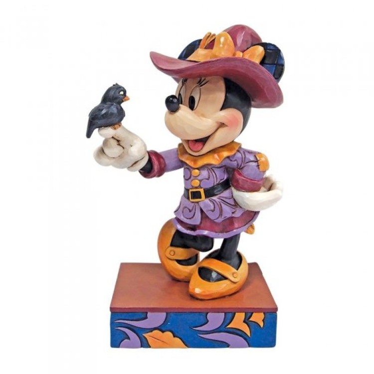 Disney Traditions Scarecrow Minnie Figurine