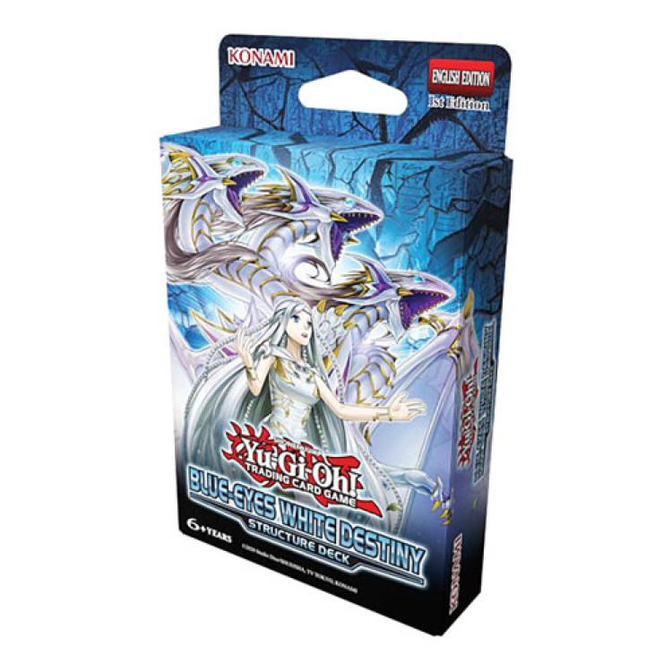 Yu-Gi-Oh! Blue Eyes White Destiny Structure Deck Reprint Unlimited Edition
